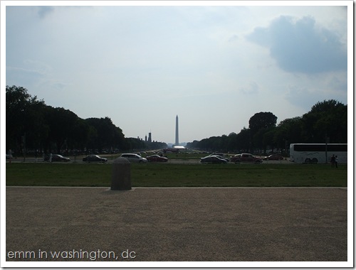 Washington Monument from the Capitol