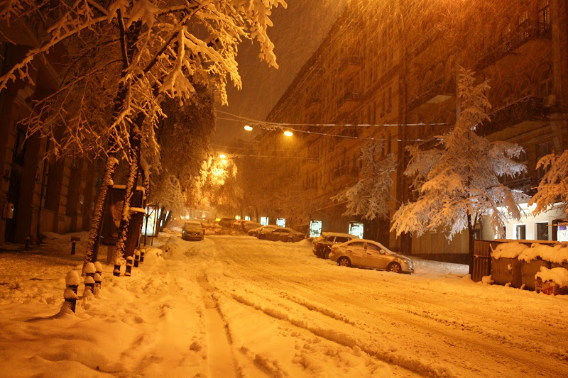 снег в киеве 