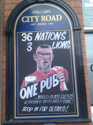of Wayne Rooney outside a