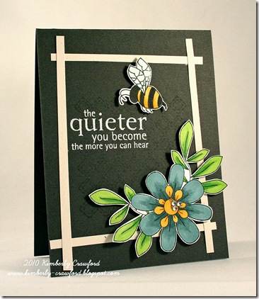 Unity Flower, Bee, Quiet