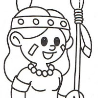 Native Americans coloring pages