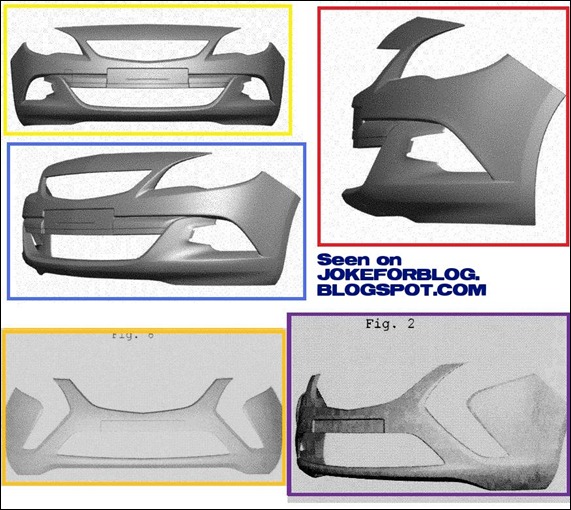Imagem revela partes dos novos Opel Astra GSi e Zafira