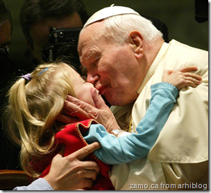 Pope French Kissing Girl