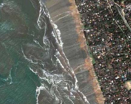 tsunami 2 14 Most Amazing Satellite Pictures You’ll Ever Seen Before