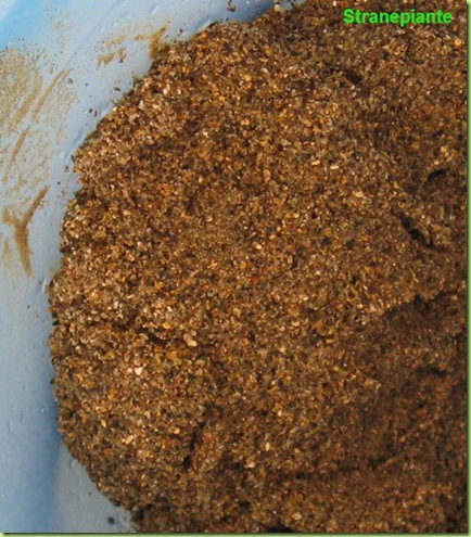 sabbia granulometria inferiore a 2 mm