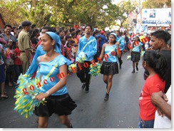 Goa carnival float parade