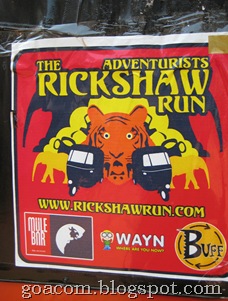 Rickshaw run to Goa