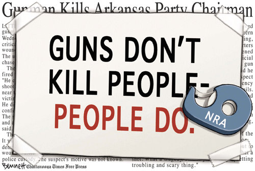 Monday Cartoon Fun: Gun Control Edition
