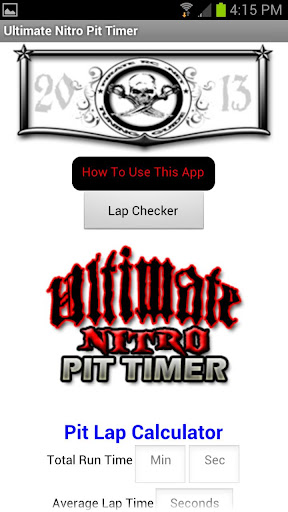 Ultimate Nitro RC Pit Timer