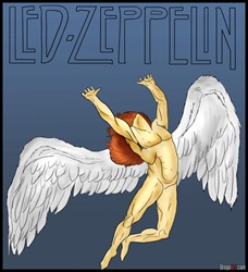 how-to-draw-led-zeppelin-swan-song-record-lable