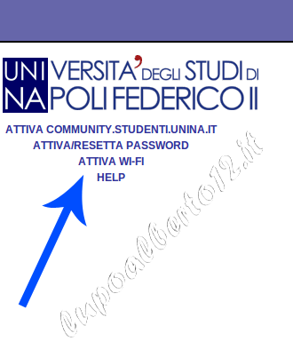 Pagina webmail stutendi UniNa