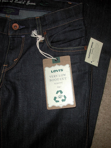 NWT Levis ECO 633 Slim Fit Boot Cut Womens Jeans sz 0  