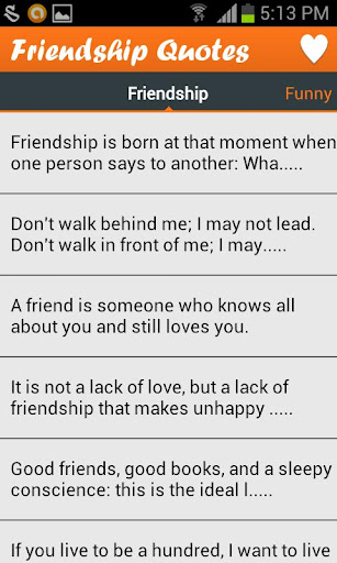 Friendship Quotes