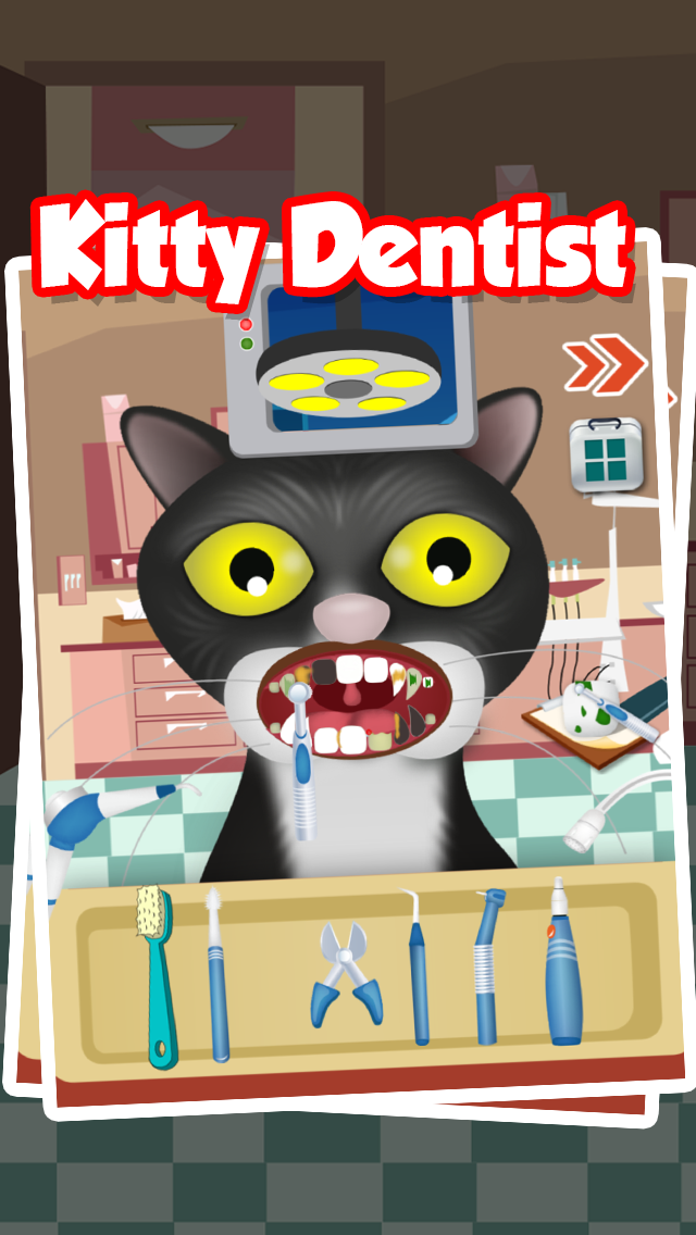 Kitty Dentist - Kids Game Screen 2
