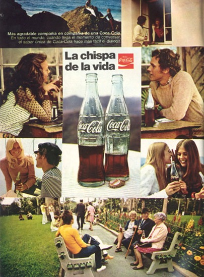Publicidad Coca-Cola 1971