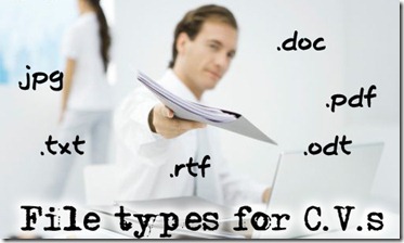 file types for cvs
