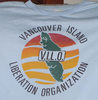 Vancouver Island Liberation Organization t-shirt