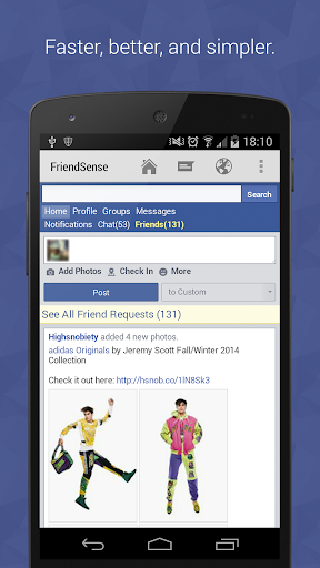 FriendSense News for Facebook