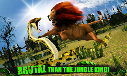 Angry Anaconda Attack 3D poster 2