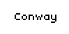 Palabra «Conway» que se someterá al Juego de la Vida