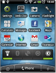 HTC Wildfire update - with newly installed Froyo