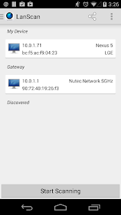 LAN Scan - Network Device Scan Screenshot