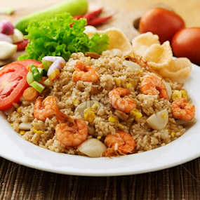 Fried Rice by Fierman Much - Food & Drink Plated Food