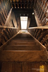 The Main Staircase at the Zoleta Ancestral House in Abra de Ilog