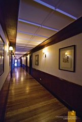 Corregidor Inn's Corridor