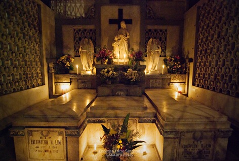 A Somewhat Scary Looking Mausoleum at Malabon Cemetery