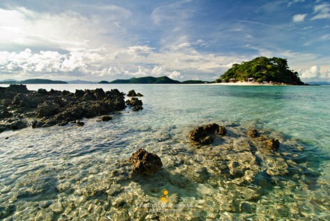 The Rocky Northern Part of Bulog Dos Island in Coron