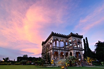 Sunset at Bacolod's The Ruins