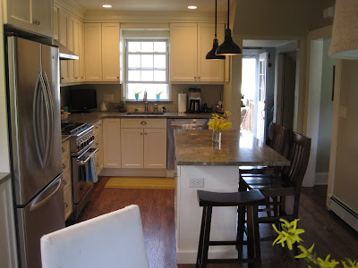 Kitchen island with seating for 8