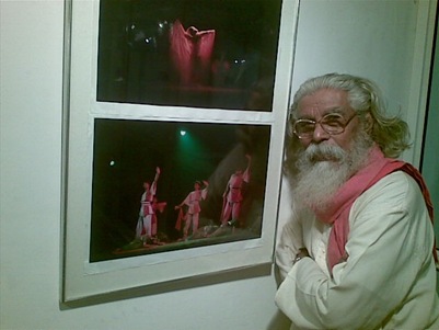 naval jaiswal with his photographs
