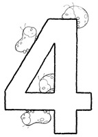 Numeros Para Colorear Colorear Dibujos Infantiles