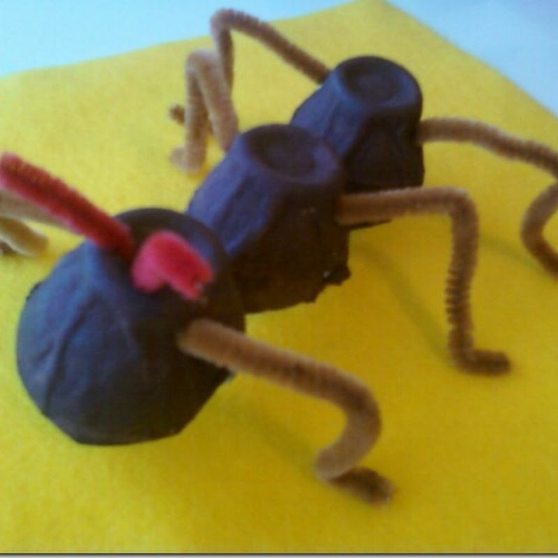 Manualidades de hormigas