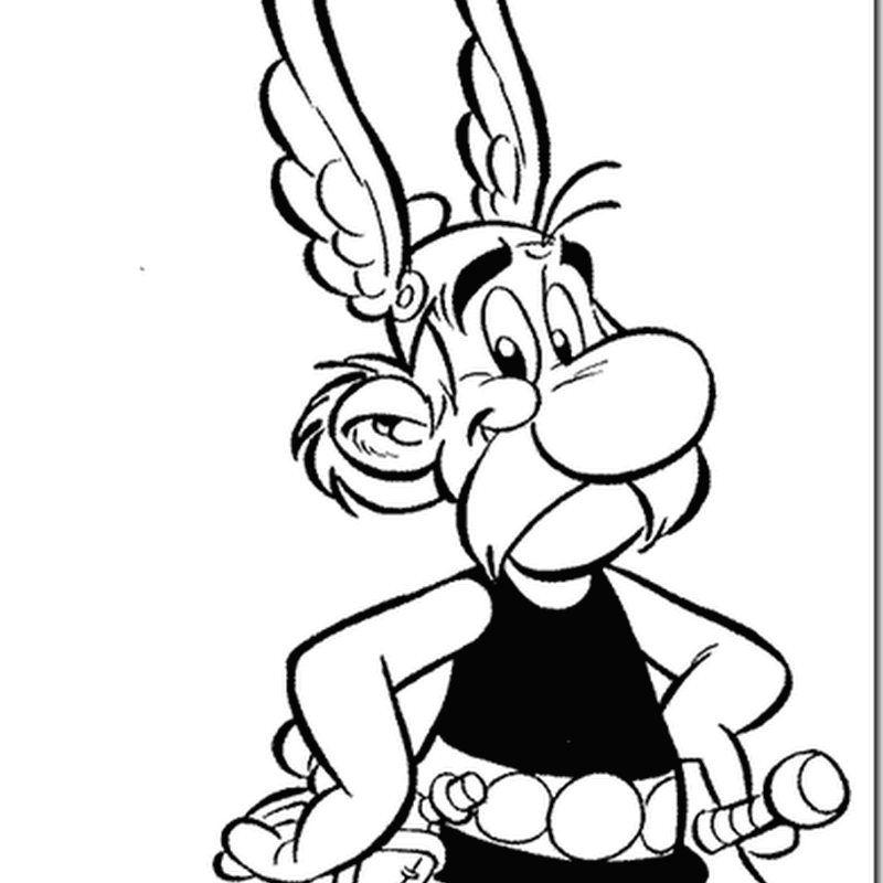Dibujos para colorear de Asterix y Obelix