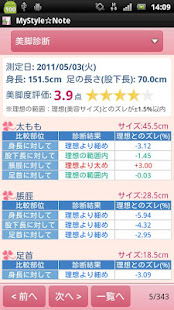 MyStyle☆Note 女性のための体型診断アプリ(圖5)-速報App