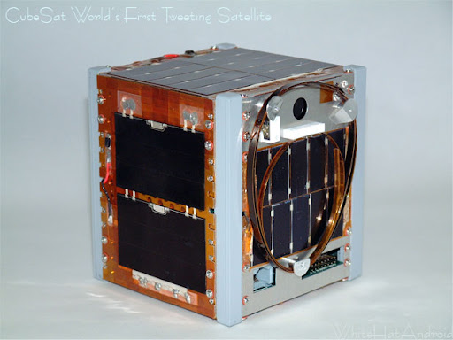 CubeSat XI-IV the world's first tweeting satellite from outer space CubeSat XI-IV the world's first tweeting satellite from outer space Image
