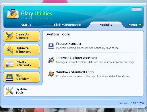 Glary Utilities-Ultimate System Maintenance & Security Solution-Download Free process manager