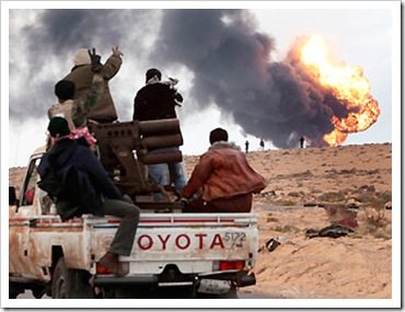 guerra in libia - occidente petrolio e gas libico
