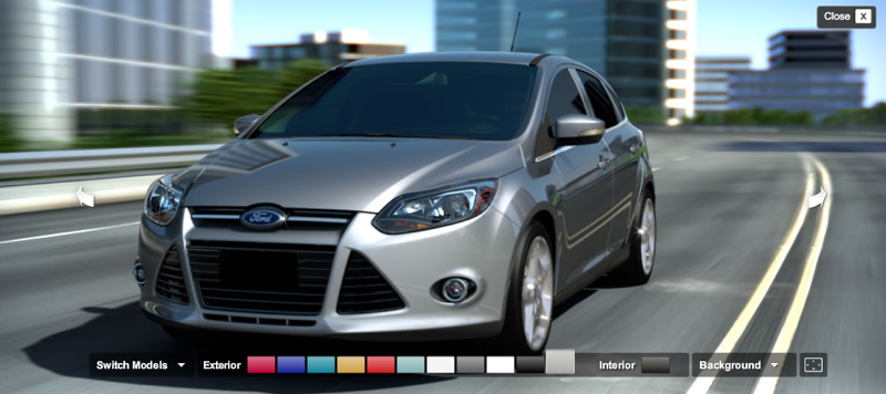 Colori Ford Focus 2011