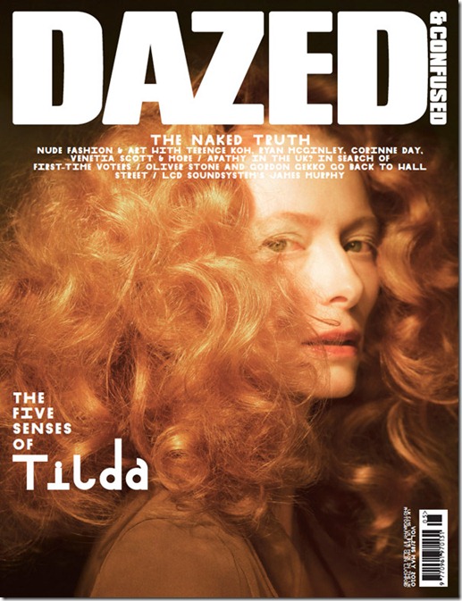 tilda cover dazed e confused magazina more freak show blog (1)