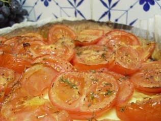 tarte ricotta tomates entière