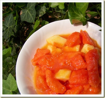 salade papaye