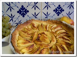 tarte aux pommes du dimanche