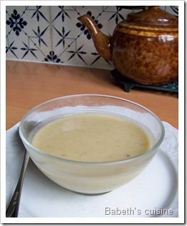 soupe endives courgettes oignons