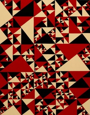 JAMES SIENA, Untitled (Iterative Grid), 2009 