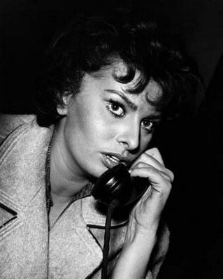 Photo de Sophia Loren prise par Leonard Gianadda