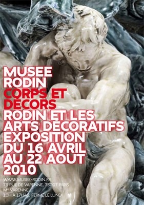 Rodin et les arts décoratifs au Musée Rodin, Paris, 2010